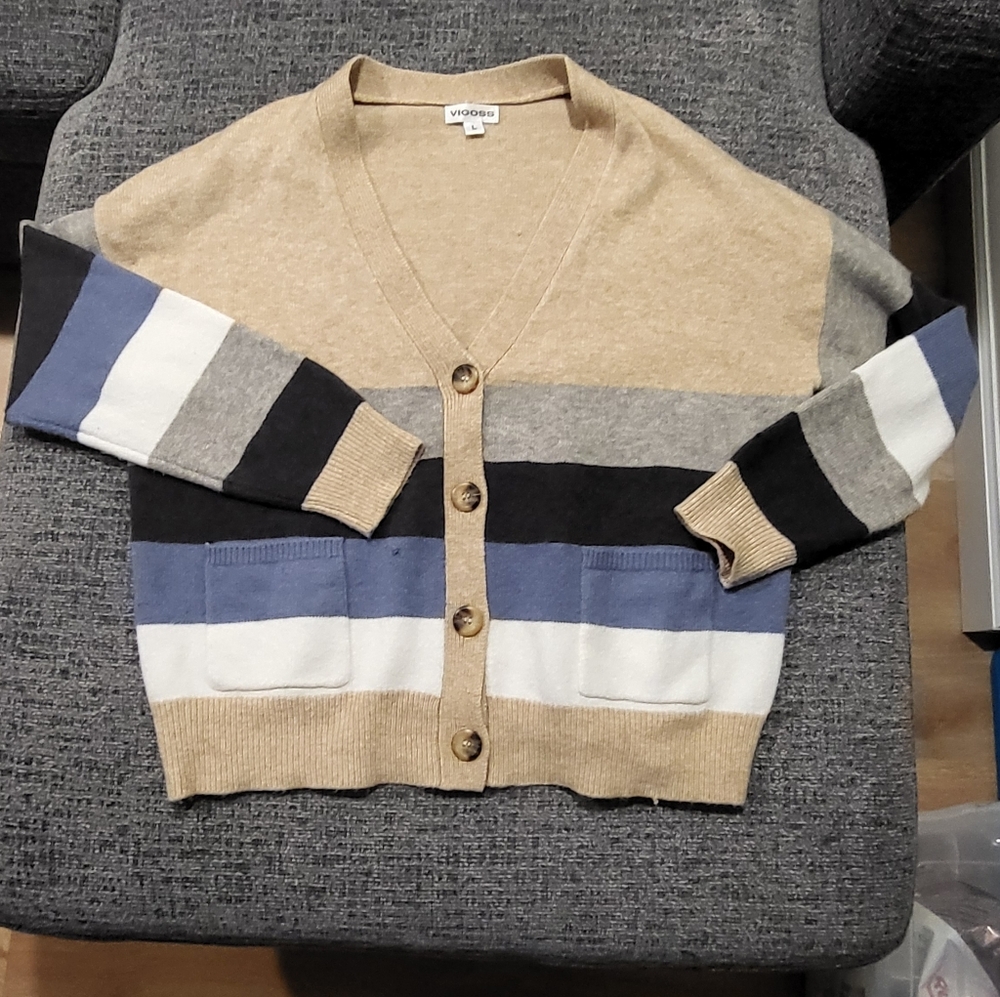 Vigoss Button Up Cardigan